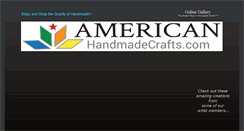 Desktop Screenshot of americanhandmadecrafts.com
